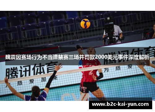 魏震因赛场行为不当遭禁赛三场并罚款2000美元事件深度解析